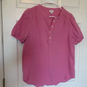 J. Crew Pink Women's Blouse